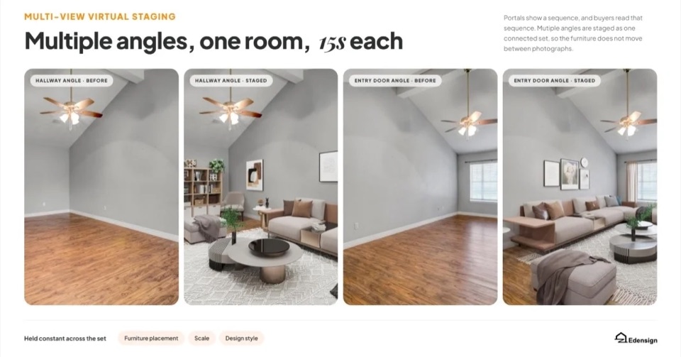 Spatial AI turning a market appraisal into a market-ready listing